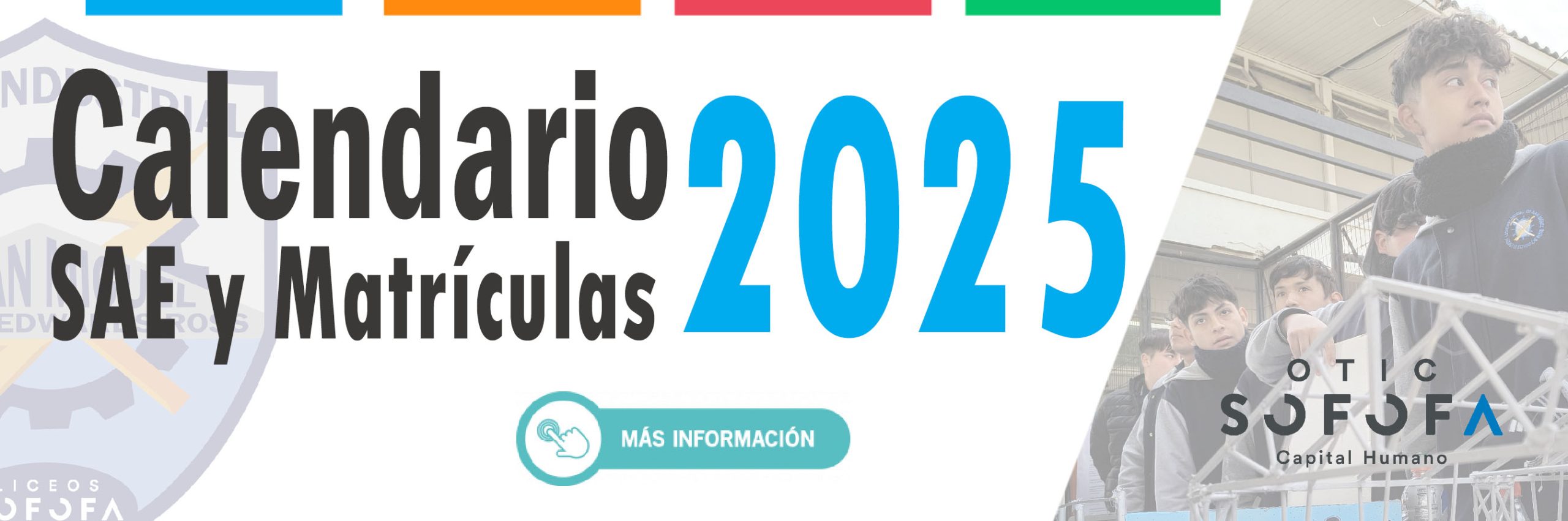 Calendarios SAE y Matrículas